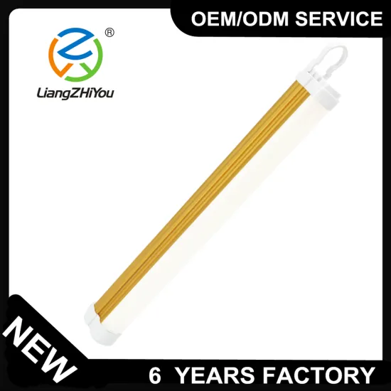 Durable rechargeable led hanging tube light with long lifetime led 10w