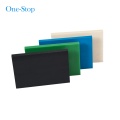 Color wear resistant HDPE board