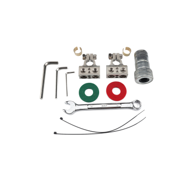 BAJUTU 2pcs Battery Terminal Connector - Quick Release Car Battery Cable Terminal for Vehicle and Boat