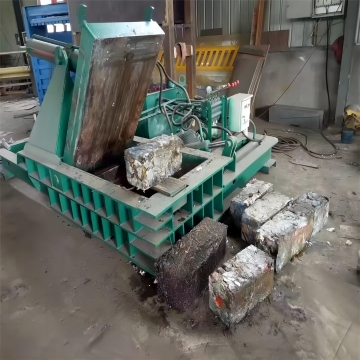Waste Metal Aluminum Compactor Baler: Scrap Iron Hydraulic Compressing Machine
