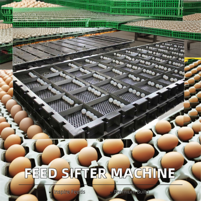 Gyratory Reciprocating Sifter Machine Feed Industry New Motor Animal Poultry Pellet Feed Meat Bone Meal Flour Mixer