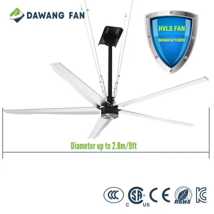 DAWANG Commercial HVLS Ceiling Fan for Shops