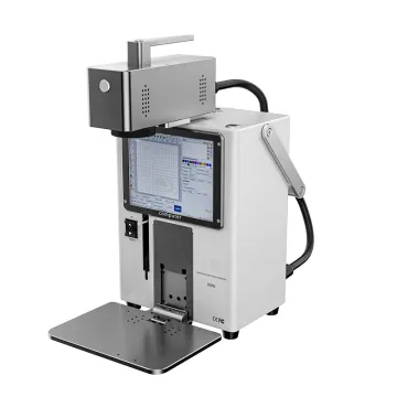 TBK958N 20W Portable Fiber Laser Marking Machine: Advanced Tool for Removing Phone Back Glass, Hardware, and Plastics