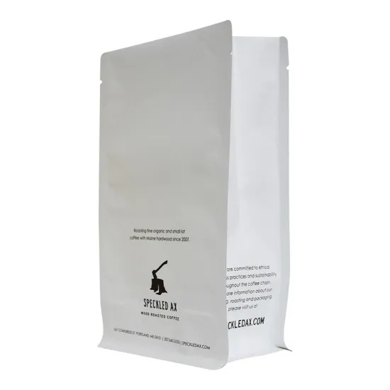 Export Standard Bio Degradable Coffee Kraft Paper Bags