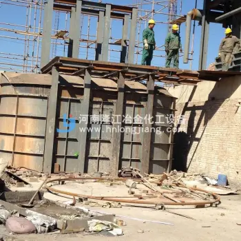 closed copper ore and concentrate smelting matte furnace