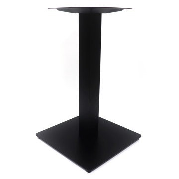 Modern Metal Dining Table Base Black