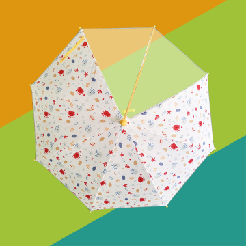 Nameplate Window Children's Straight Umbrella