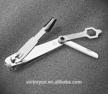 hot sale Stainless steel folding fishing scissors,fishing acessory A-107E