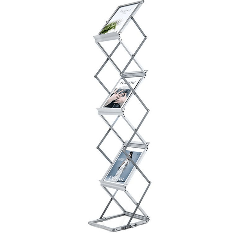 Zip Up Brochure Stand