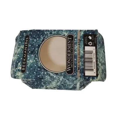 Tea soap Strong folding card Recycled Packaging Paper