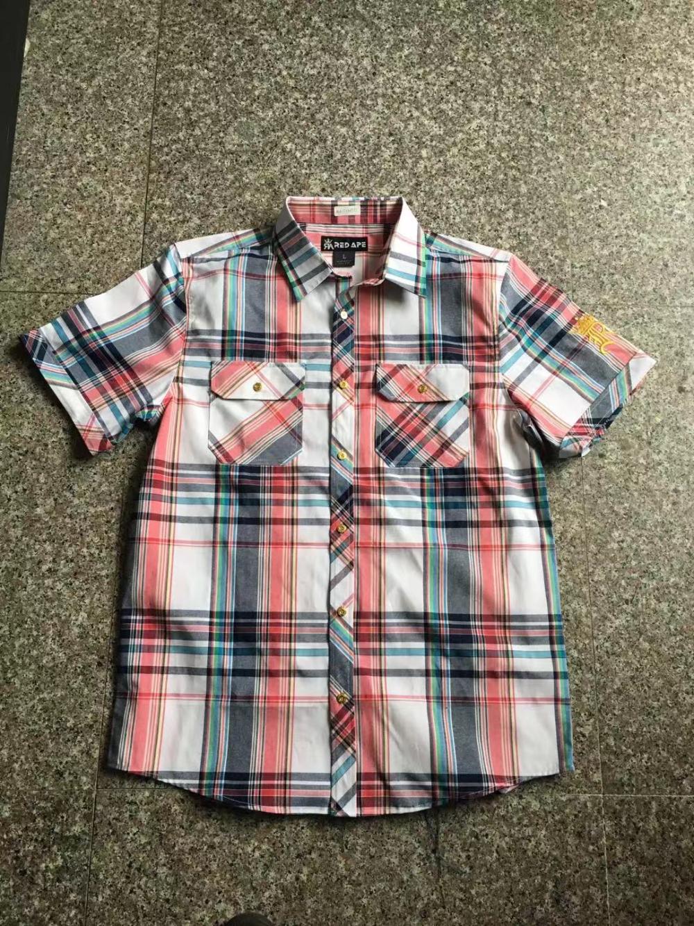 Camisa teñida de hilo que imprime ropa de moda de color personalizado