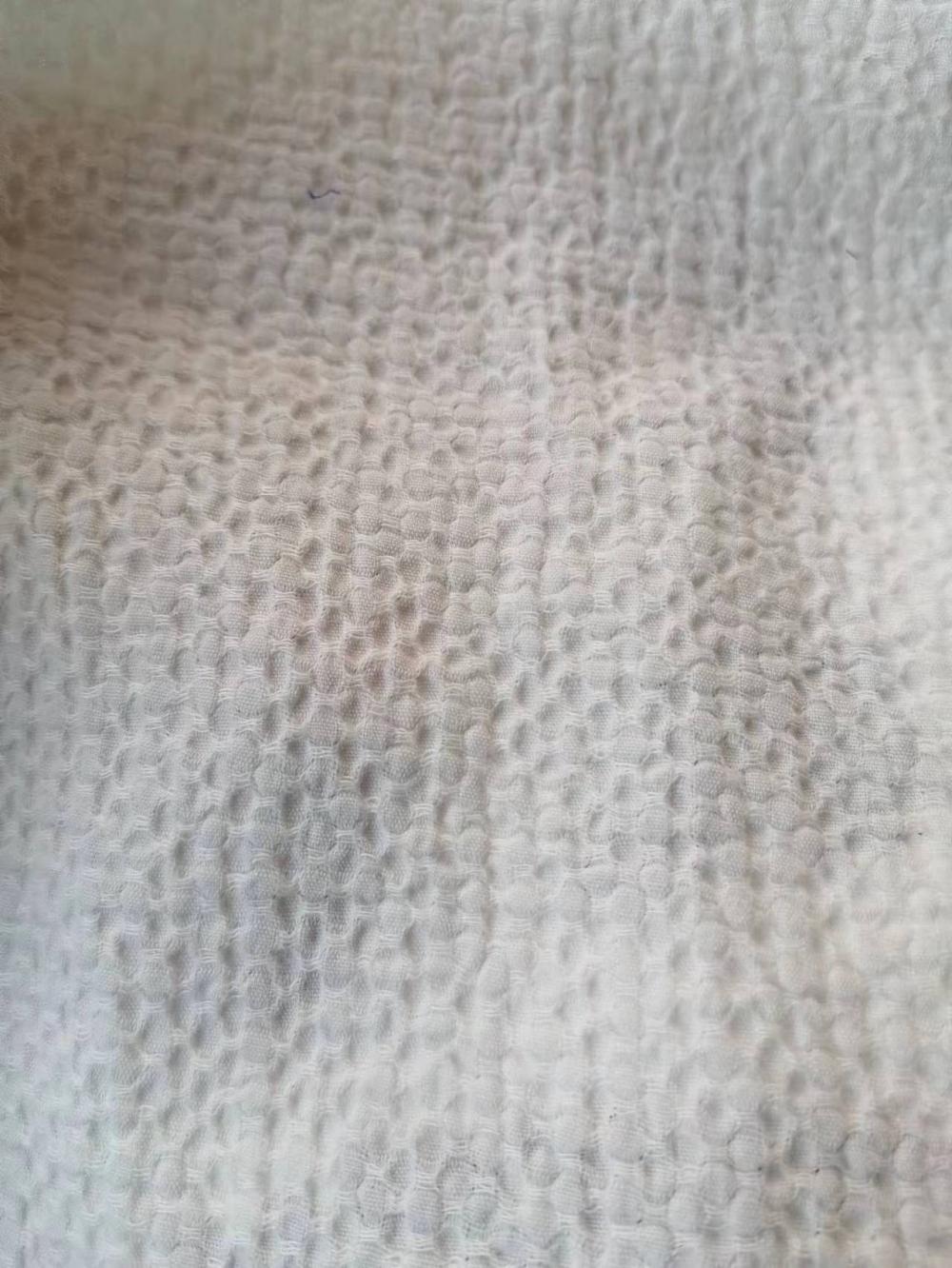 Cotton Woven Crepe Textured Fabric Jpg
