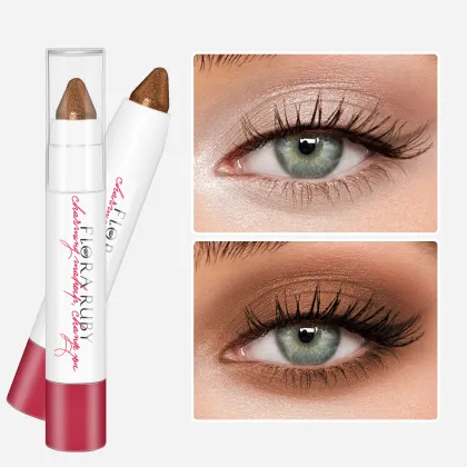 Flora Ruby Korean Vegan Pink Shimmer Cream Eyeshadow Stick