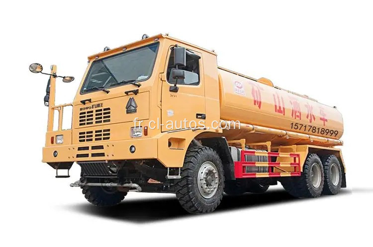 6x4 35000L Camion-citerne à eau lourde