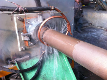 diameter 200mm Brass rod horizontal continuous casting, the undercurrent fission type furnace production line