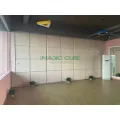 Acoustic movable partition for hall