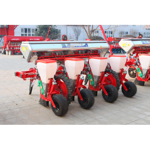 Agro air-suction precision 6 row seeders with fertilizer