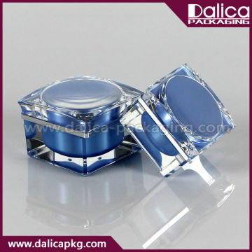 tappo a vite cosmetico pentola acrilica