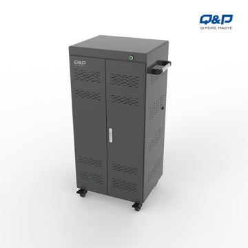 Laptop timer control charging cart for school