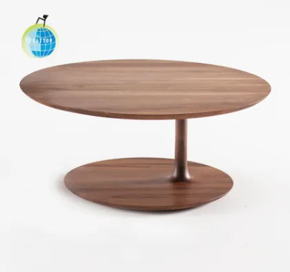Good quality solid wood design tea table