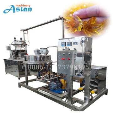 Small Automatic Fudge and Gummy Filling Forming Production Line