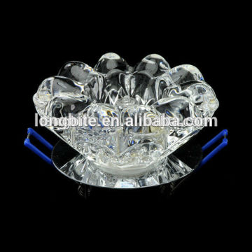 flower type High quality corridor led ceiling light clear color G9 lamp holder