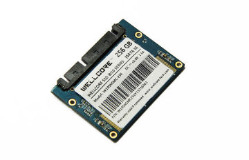 256gb Wellcore Half-slim Ssd Hard Disk Drive With Original Slc Nand Flash