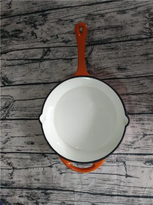 Chinses cast iron frying pan with long handle