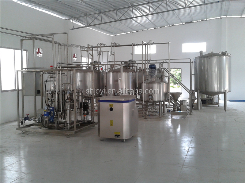 Complete Small Scale Evaporator and Evaporated Milk Production Line