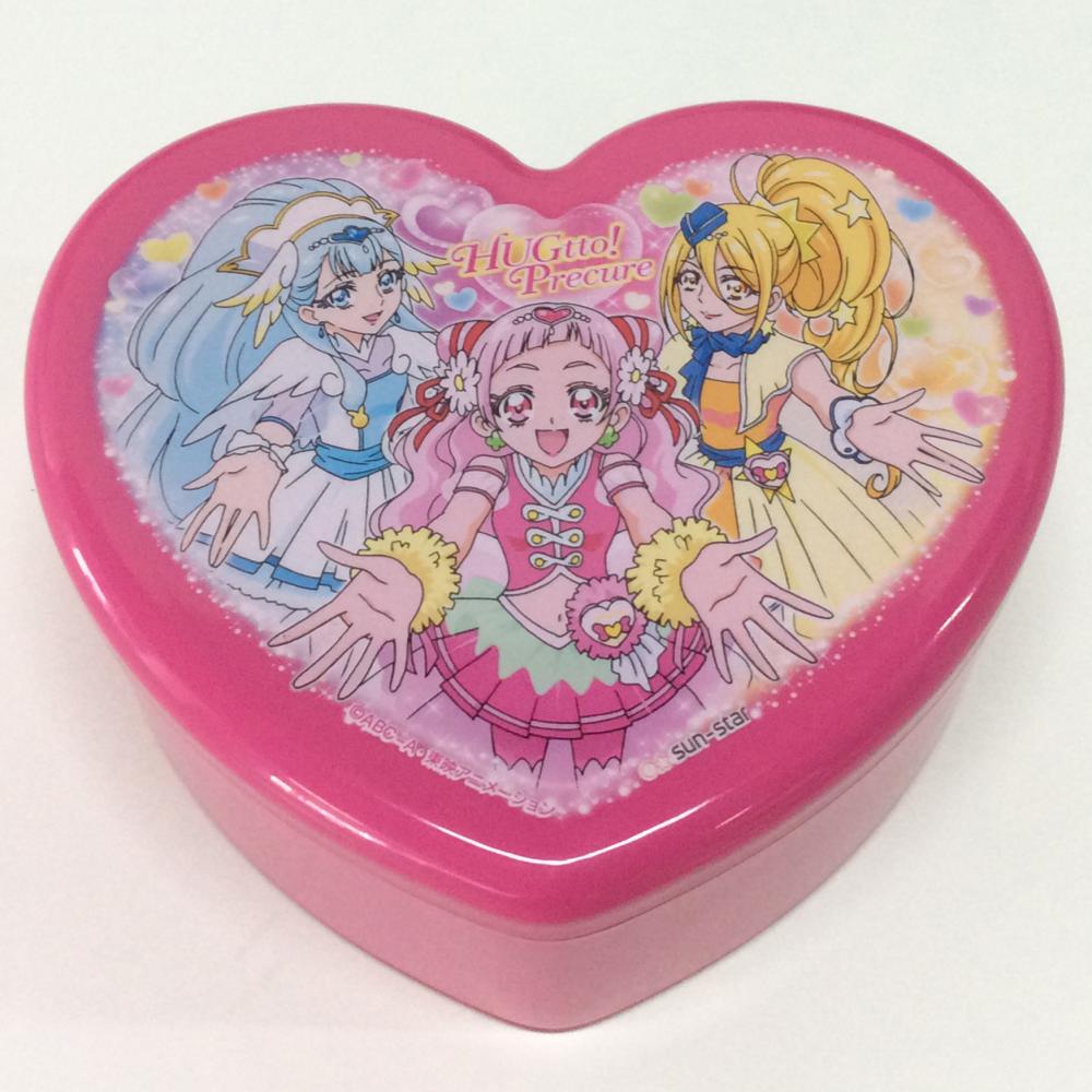 Plastic heart shaped storage box