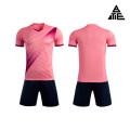 Pantalones cortos de manga corta transpirables para hombre, uniforme de fútbol