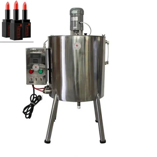 Energy Saving Small Lipstick Filling Machine with Heating and Mixing