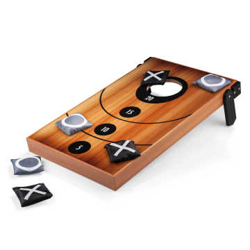 Portable Bean Bag Toss and Corn Hole Board: The Ultimate 2-in-1 Outdoor Game Set