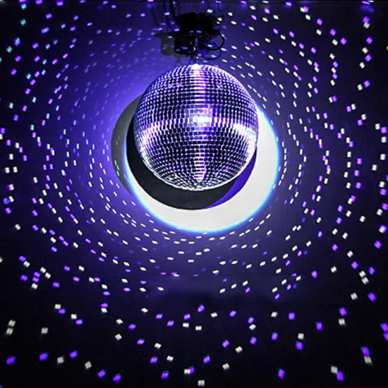Disco Party Decoration: Stage Lights, DJ Effects, and Christmas Mirror Ball