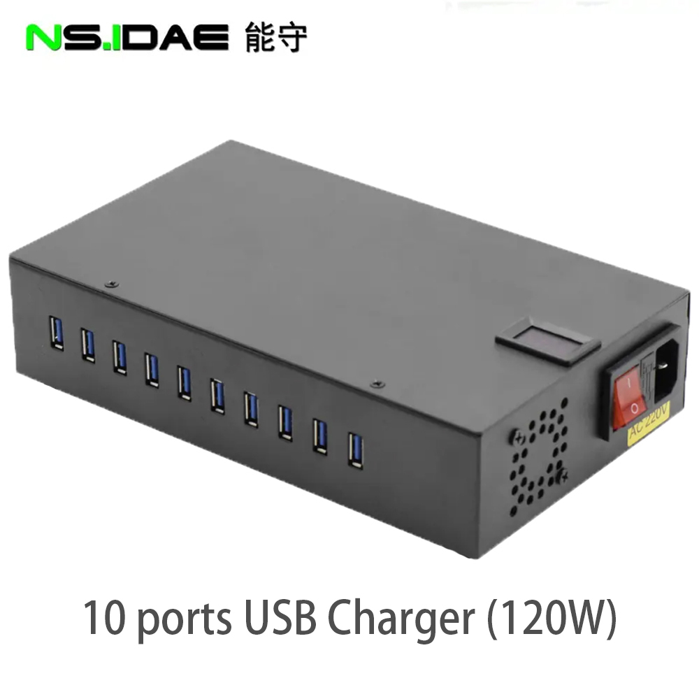 Carregador de várias portas de 120W