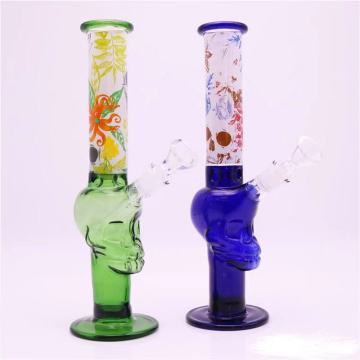 Portable glass bongs smoking pipes in distinctive shape