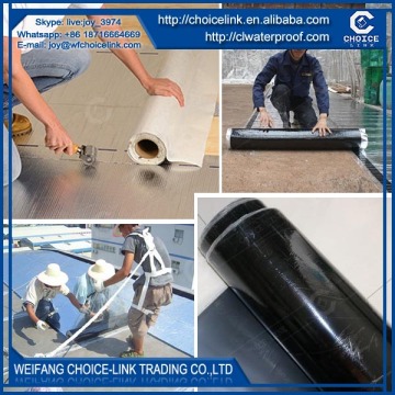 3mm Polyester verstärkt selbstklebend Asphalt wasserdicht Blatt