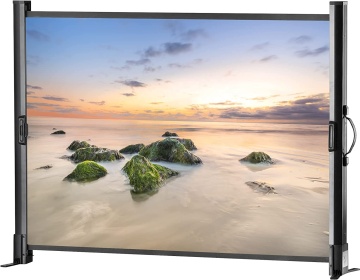 4k Mini portable table projection screen
