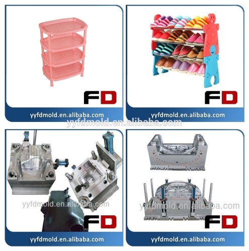 From china injection plastic shoe rack molds