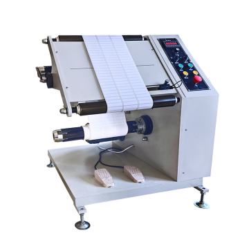 Automatic Label Inspecting Rewinding Machine with Slitting System and Meter Counting Functions