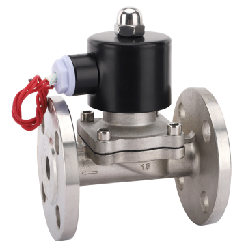 2W-BF 304 Stainless Steel Flange Solenoid Valve 1/2in AC220V/AC110V/DC24V/DC12V