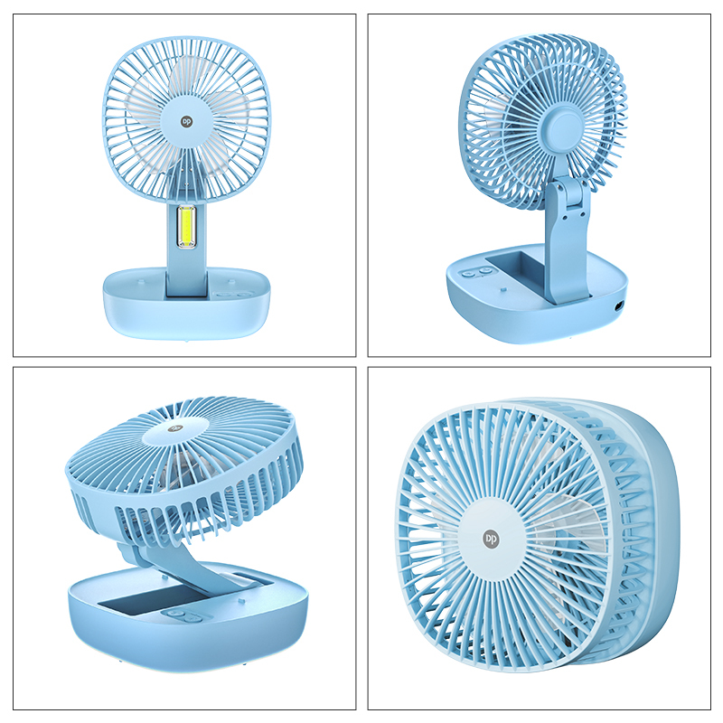 Mini Usb Rechargeable Wall-mounted Hone Office Desktop Fan