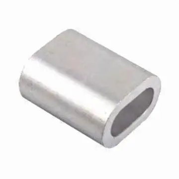 Aluminum oval sleeves