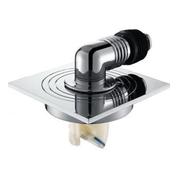 Concealed Square Anti-Odor Brass Floor Drains