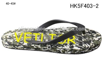 2015 disruptive pattern insole TPR men slipper exporter