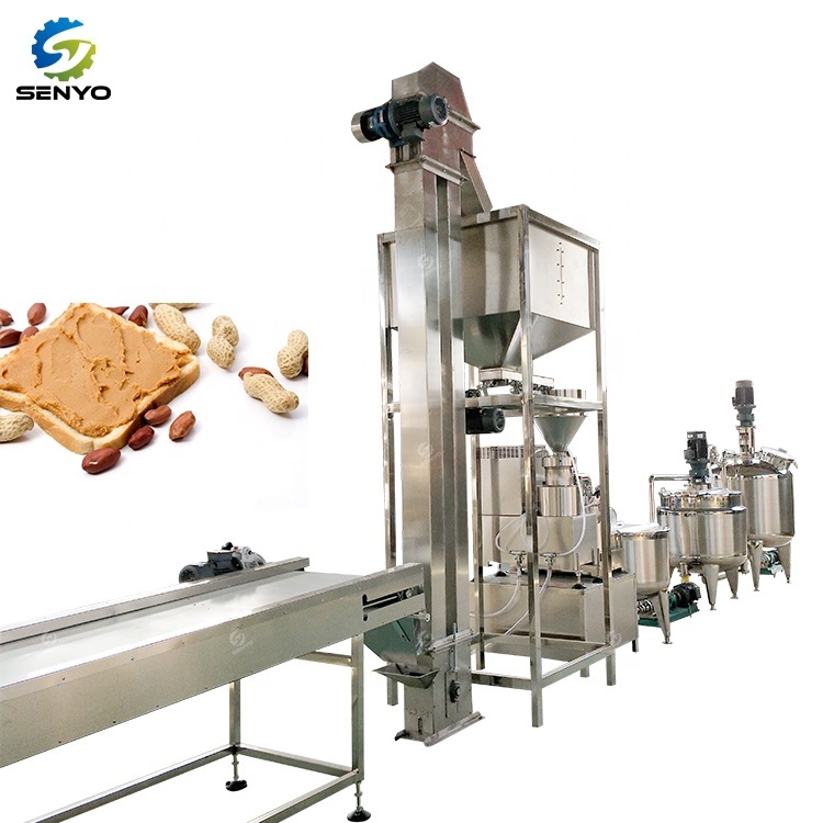 Commercial Peanut Butter Colloid Mill Grinding Production Line