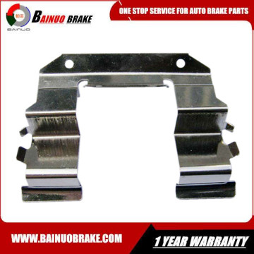 Accessory hardware clips guide spring of car brake caliper
