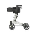 Lichtgewicht aluminium rollator met stoel