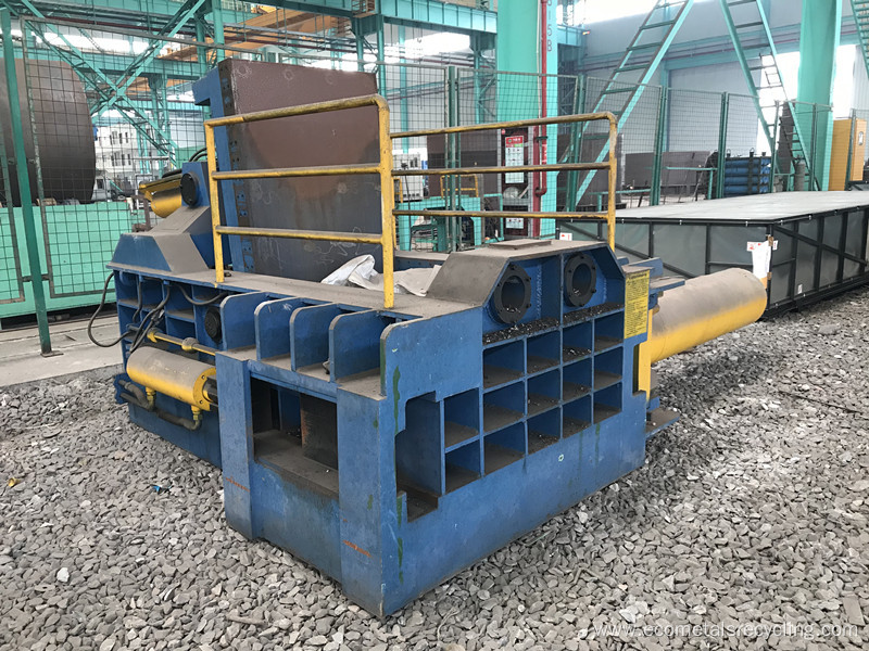 Aluminum Steel Iron Shavings Metal Baler for Recycling