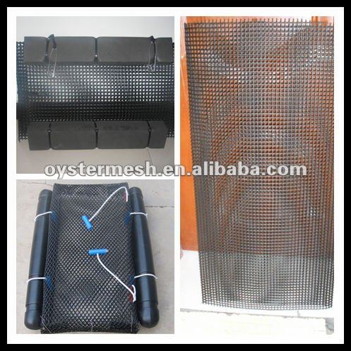 HDPE Oyster Mesh / floats Oyster mesh bag - Gaite Wire Mesh Co.,Ltd